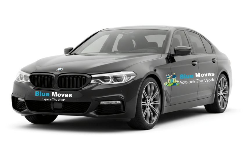 BMW 5 Series Blue Moves